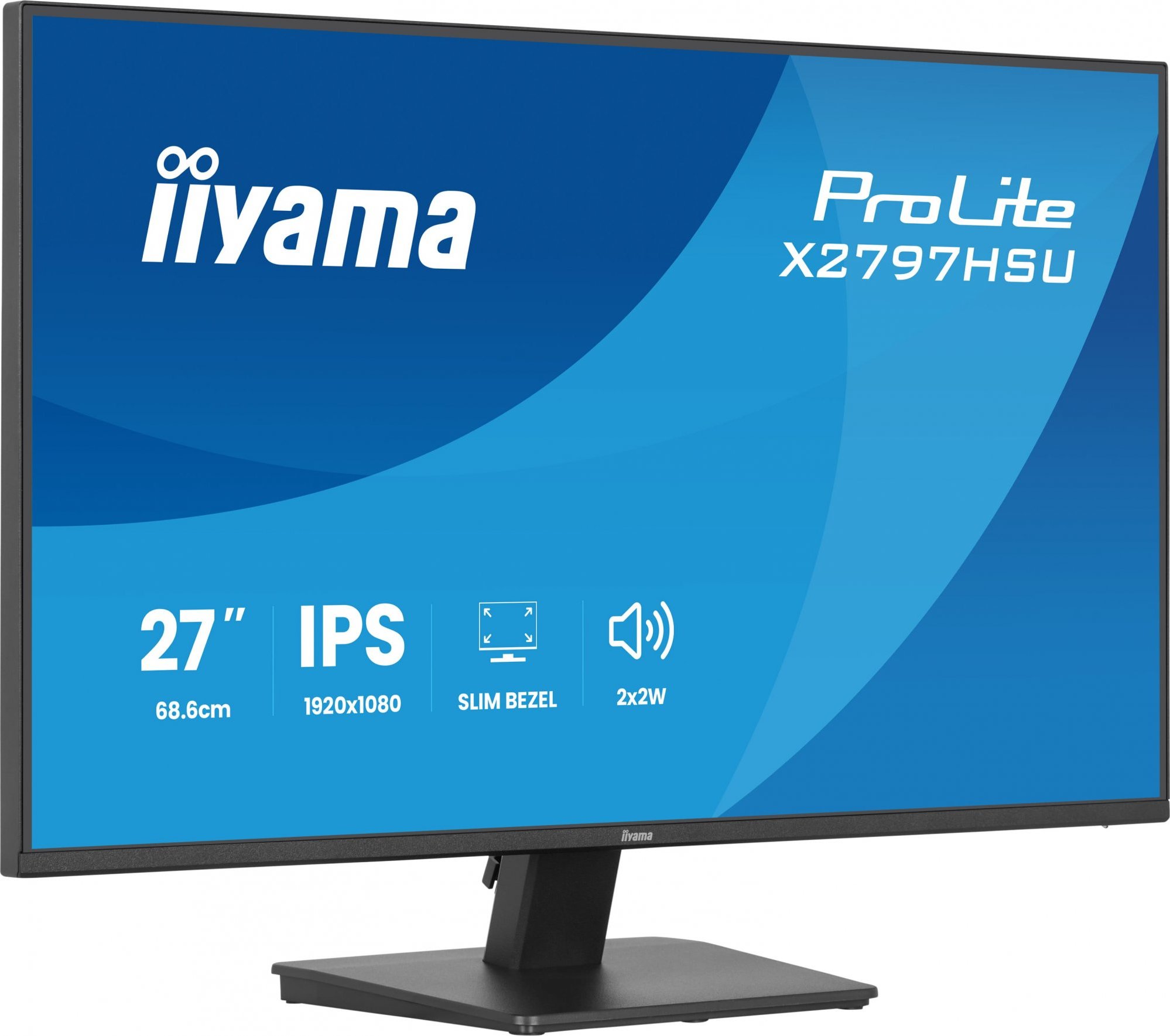 iiyama ProLite/X2797HSU-B1/27"/IPS/FHD/120Hz/4ms/Černá/5R