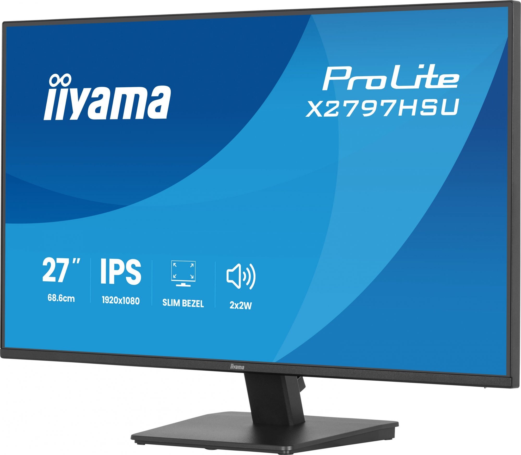 iiyama ProLite/X2797HSU-B1/27"/IPS/FHD/120Hz/4ms/Černá/5R