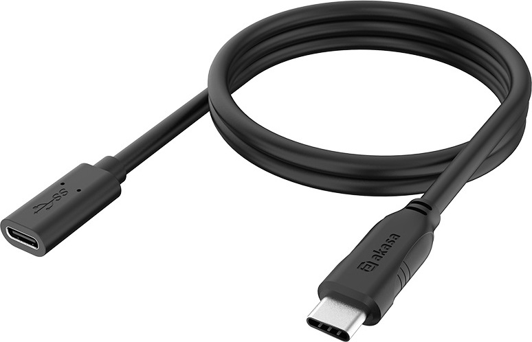 AKASA - prodlužovací kabel USB 10Gbps Type-C 1,2 m