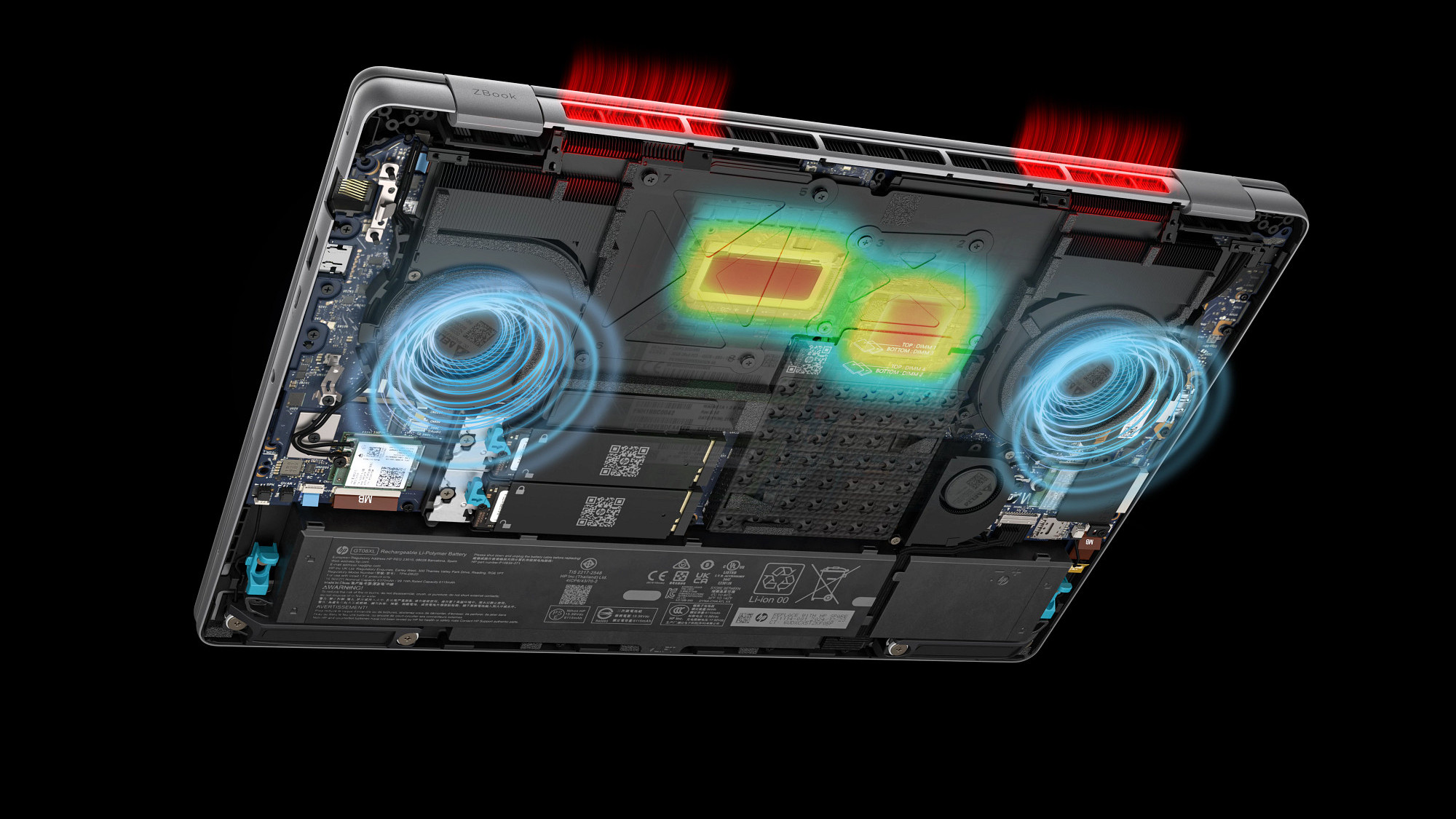 HP Inc. HP NTB Zbook Fury 16 G1i Ultra 7 265HX, RTX PRO 3000 12GB Bl, 2x16GB, 1TGB,WUXGA 400n,WiFi7,BT,FpS,SCR,Win11Pro,3y pur