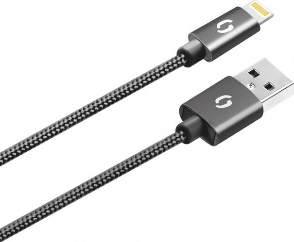 ALIGATOR PREMIUM 2A kabel, Lightning 2m, černý