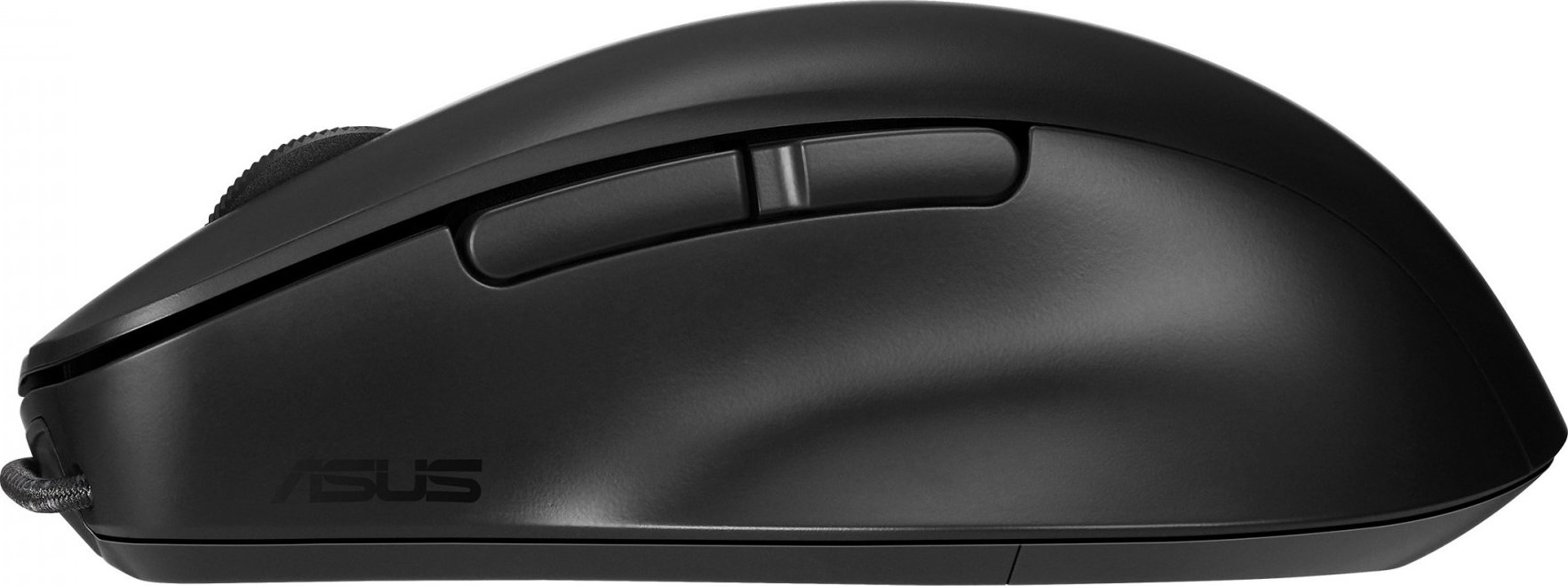 ASUS SmartO MD200 Silent Plus/Cestovní/Optická/Pro praváky/4 200 DPI/USB+BT/Černá