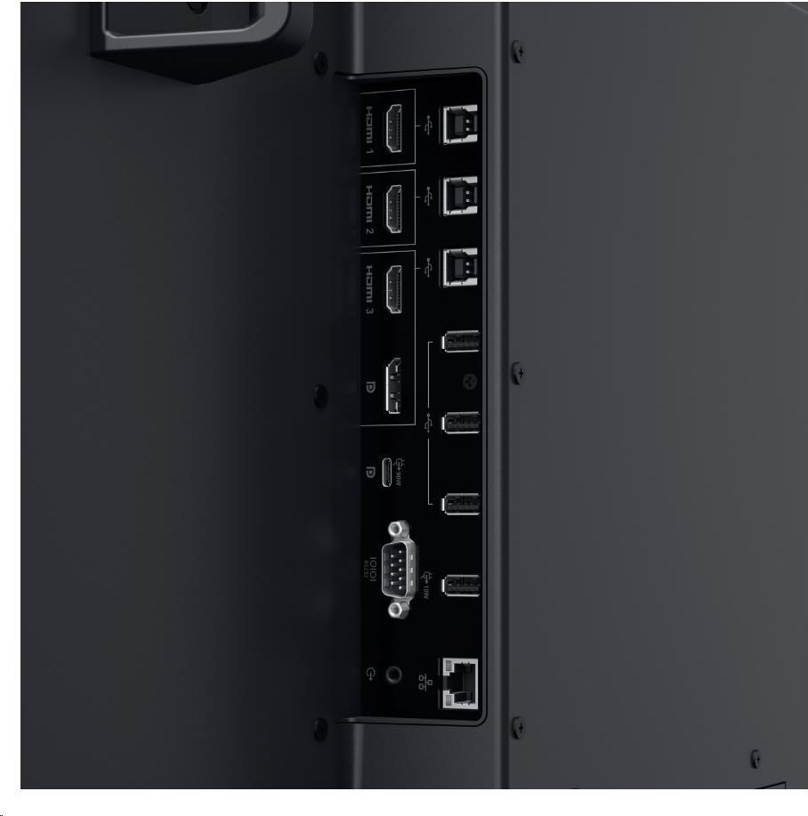 DELL LCD P6524QT - 65"/IPS/LED/4K UHD/3840x2160/16:9/Touch/60Hz/9ms/1300:1/350 cd/m2/HDMI/DP/VESA/3YNBD(210-BJKJ)