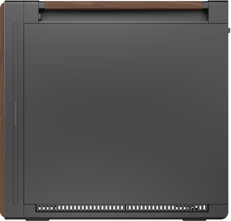 ASUS case PROART PA602 WALNUT WOOD MODERN TG, Mid Tower, průhledná bočnice, černá