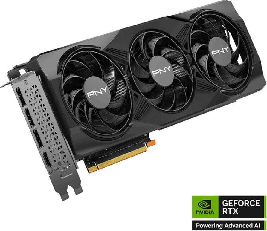 PNY VGA Nvidia GeForce RTX 5070 12GB Triple Fan, RTX 5070, 12GB GDDR7, 3xDP, 1xHDMI