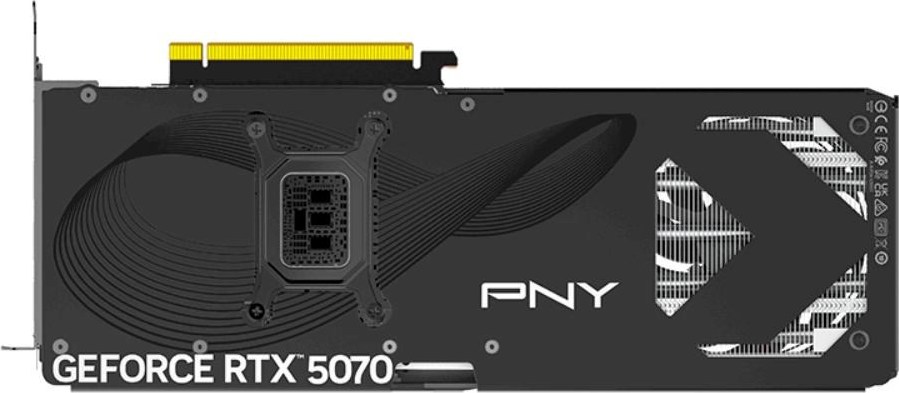 PNY VGA Nvidia GeForce RTX 5070 12GB Triple Fan, RTX 5070, 12GB GDDR7, 3xDP, 1xHDMI