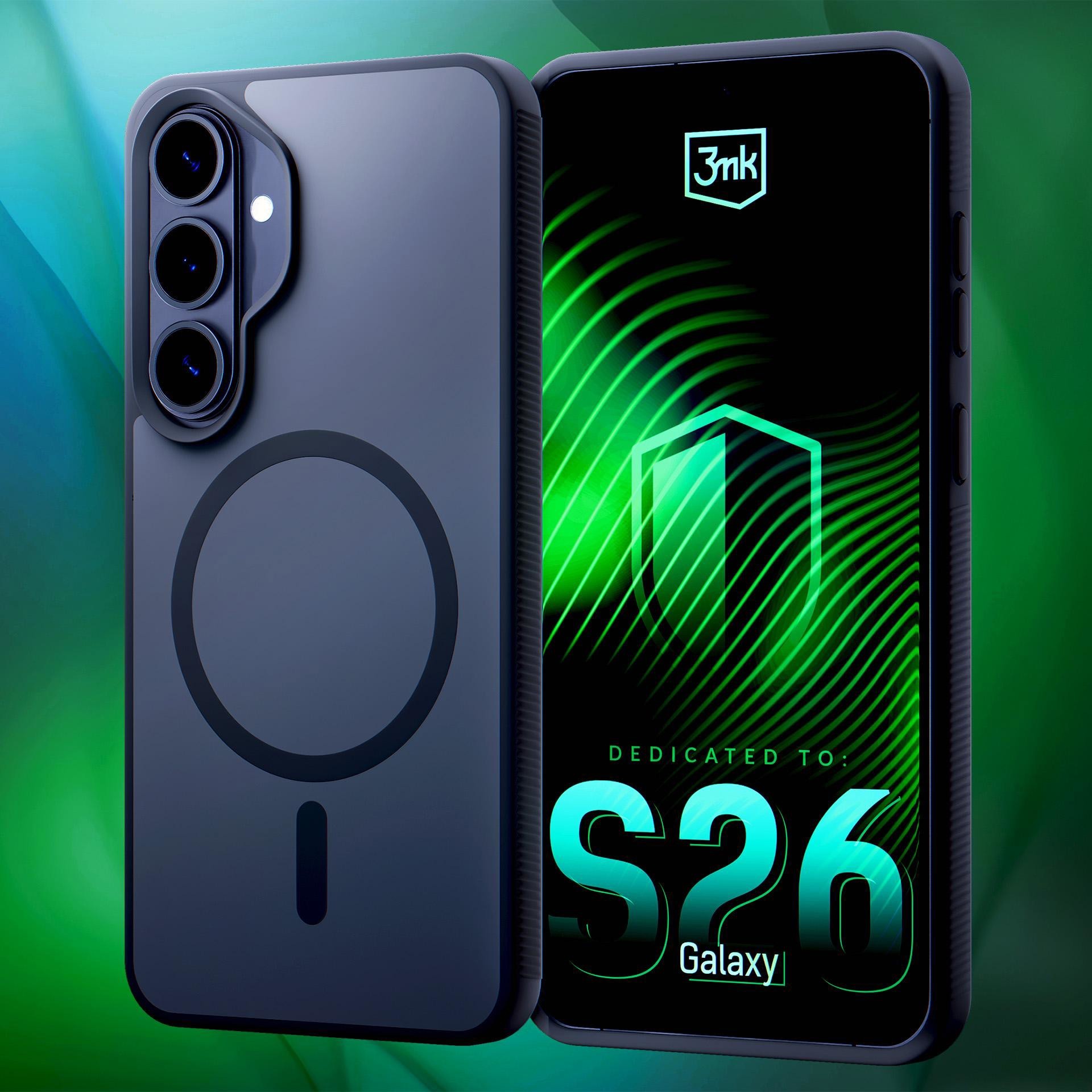 3mk ochranný kryt Smoke MagCase pro Samsung Galaxy S26
