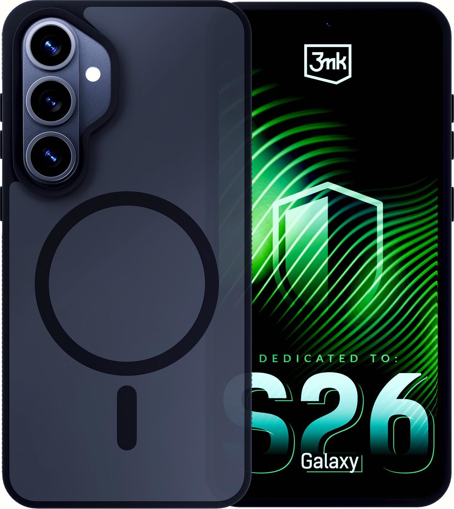 3mk ochranný kryt Smoke MagCase pro Samsung Galaxy S26