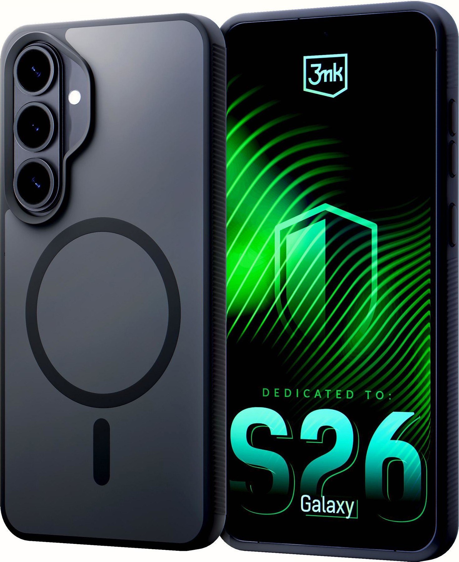 3mk ochranný kryt Smoke MagCase pro Samsung Galaxy S26