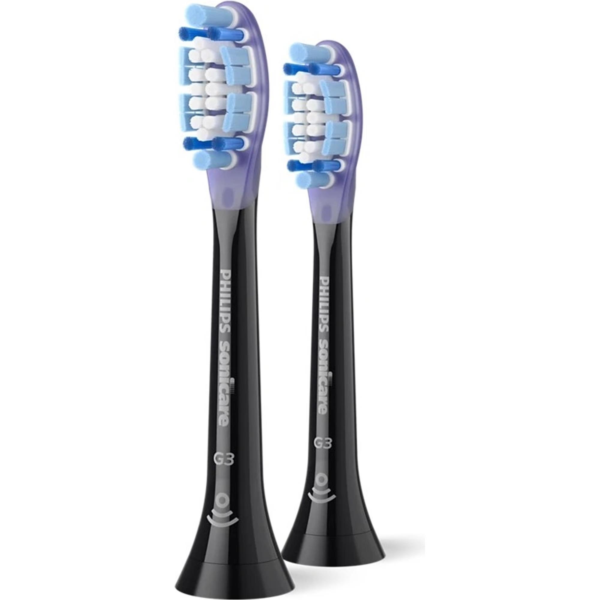 Philips Sonicare G3 Premium Gum Care HX9052/88 náhradní hlavice 2 ks černá, péče o dásně a implantáty