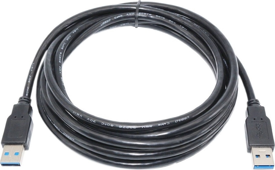 PremiumCord Kabel USB 3.0 Super-speed 5Gbps A-A, 9pin, 1m