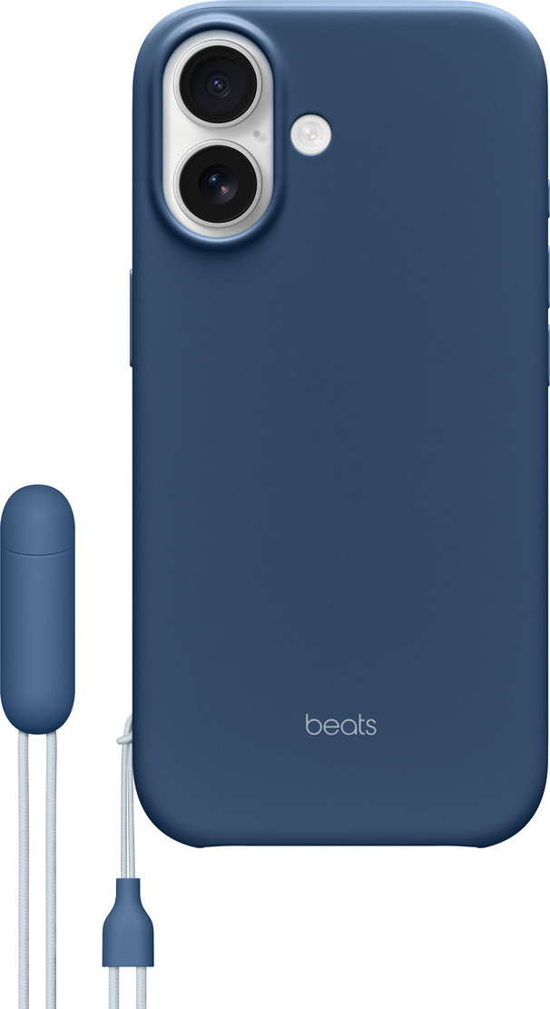 Apple Beats iPhone 17 Kickstand Case/MS+Cam.C-Bedr.Blue