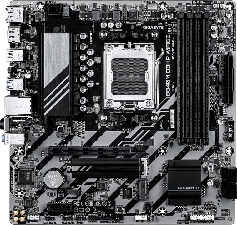 GIGABYTE B840M D3HP WIFI6E/AM5/mATX