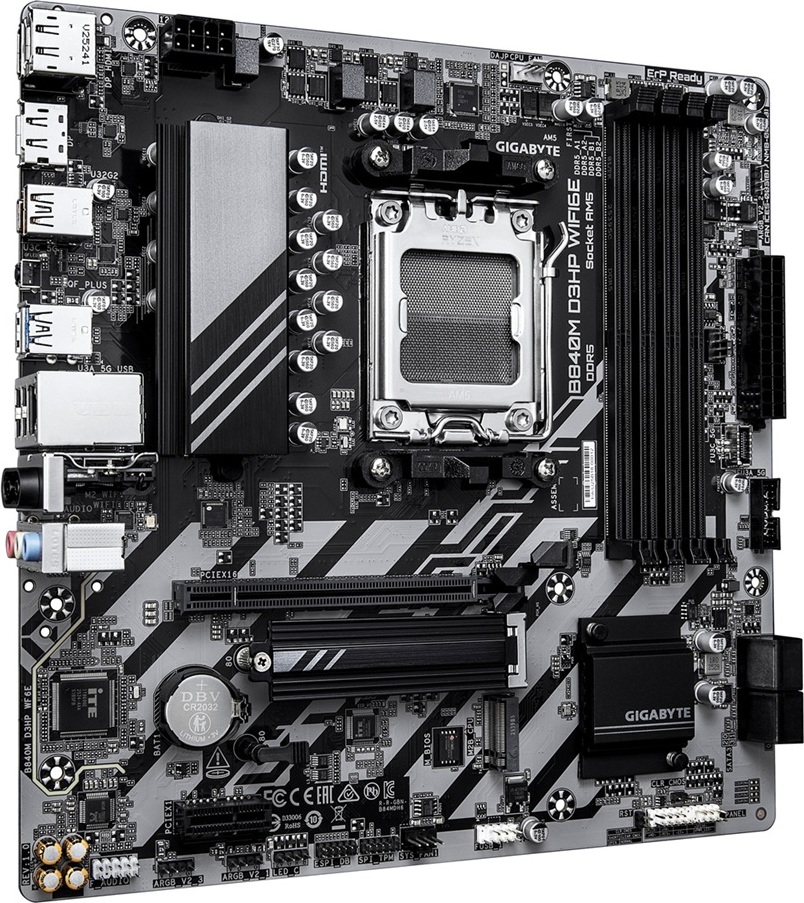 GIGABYTE B840M D3HP WIFI6E/AM5/mATX