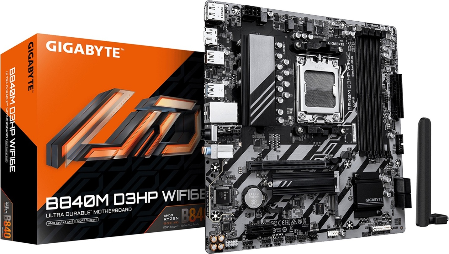 GIGABYTE B840M D3HP WIFI6E/AM5/mATX