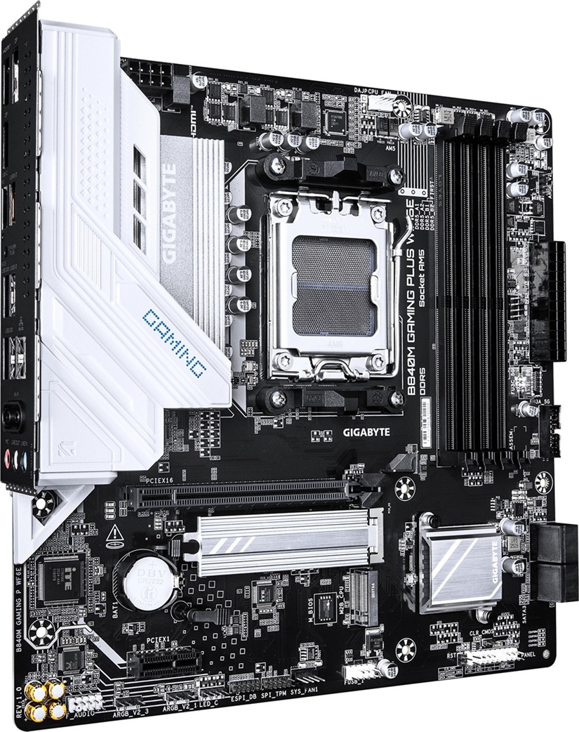 GIGABYTE B840M GAMING PLUS WIFI6E/AM5/mATX