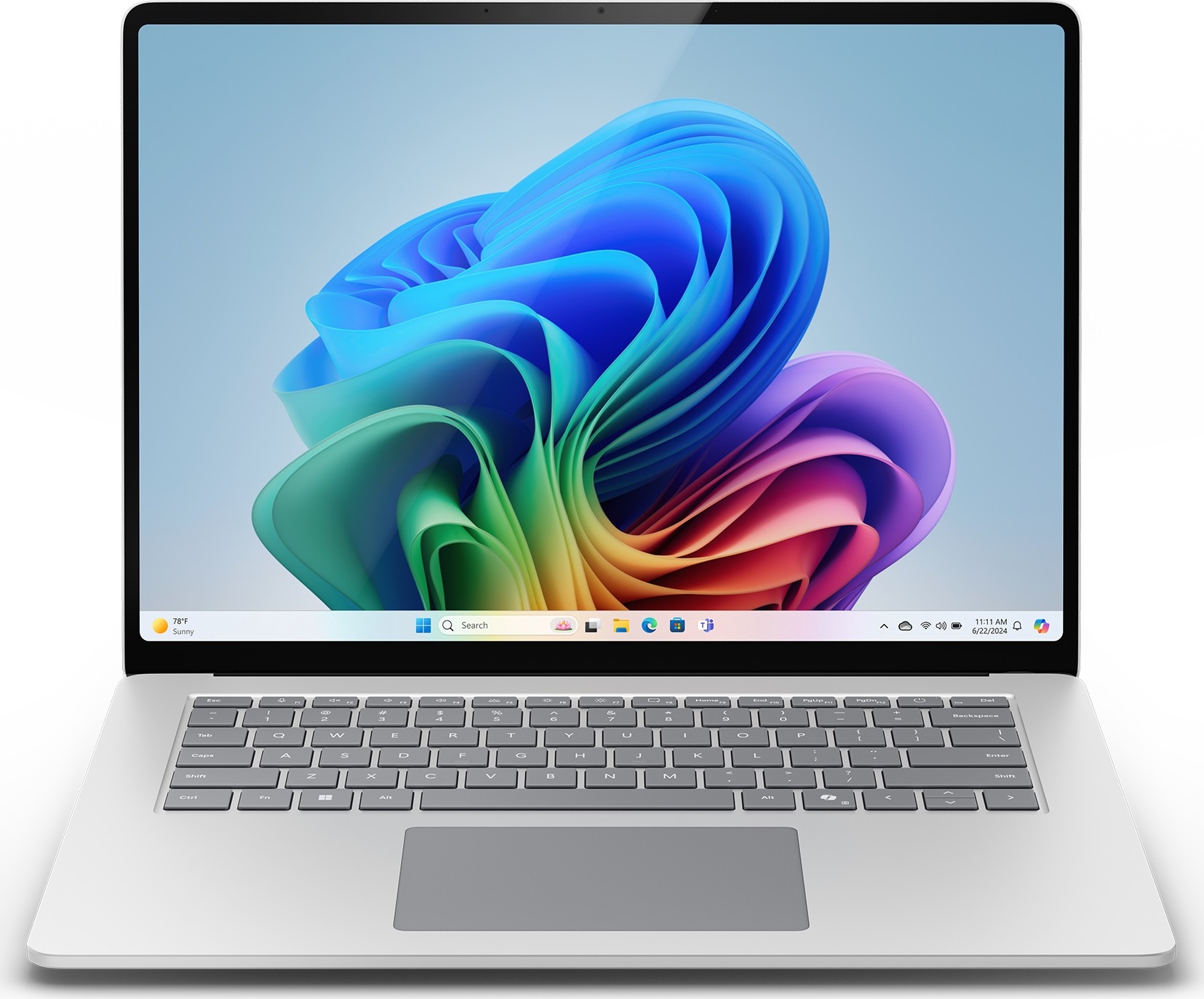 Microsoft Surface Laptop 7 Copilot+/SD-X Elite/15"/2496x1664/T/16GB/256GB/Adreno/W11H/Platinum/2R