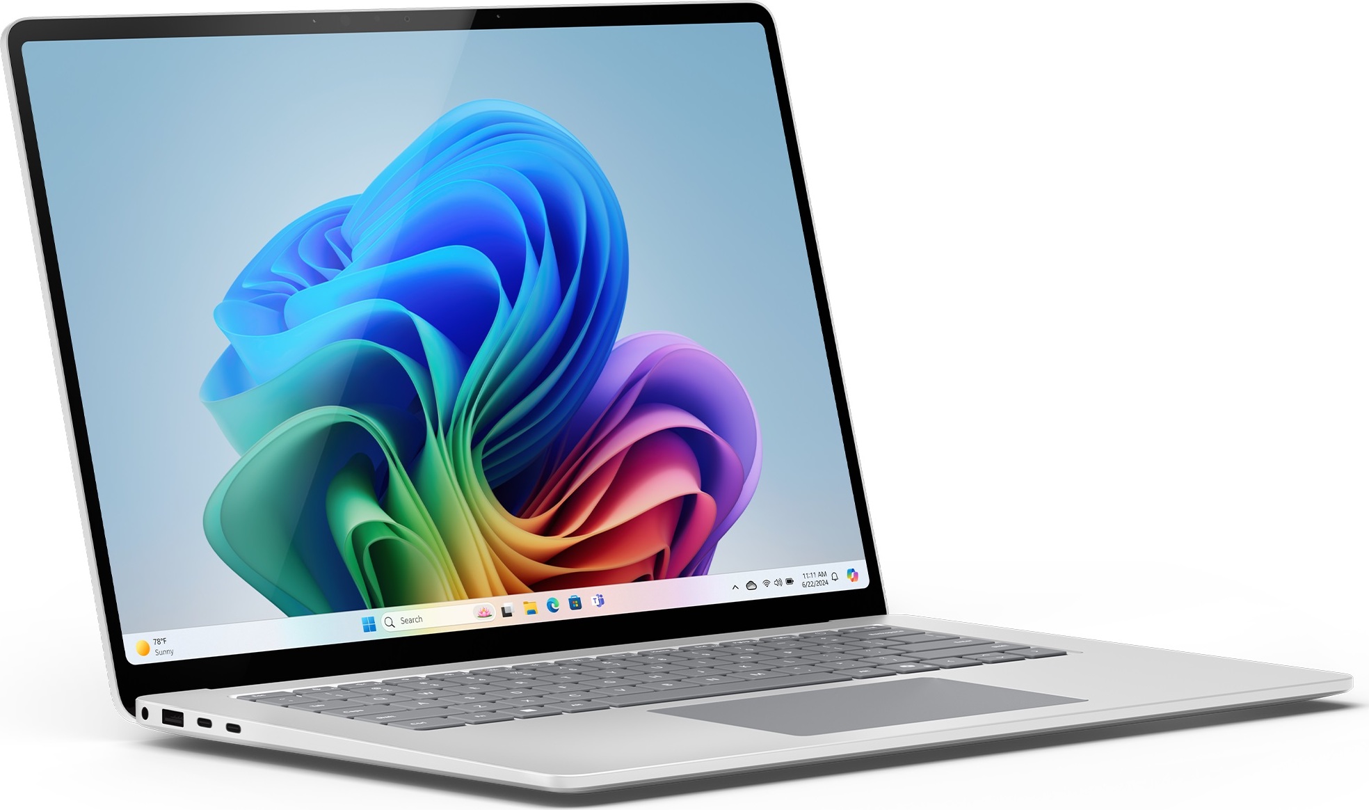 Microsoft Surface Laptop 7 Copilot+/SD-X Elite/15"/2496x1664/T/16GB/256GB/Adreno/W11H/Platinum/2R