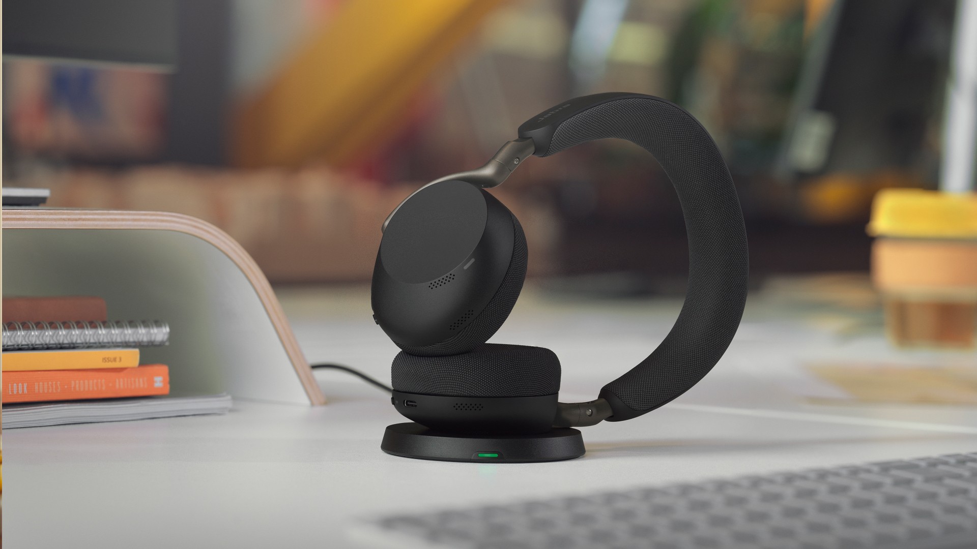 Jabra Evolve3 75, MS, Link390c, Black, WLC Chrg