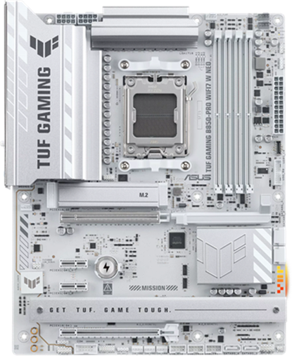 ASUS MB Sc AM5 TUF GAMING B850-PRO WIFI7 W NEO, AMD B850, 4xDDR5, 1xHDMI, 1xDP