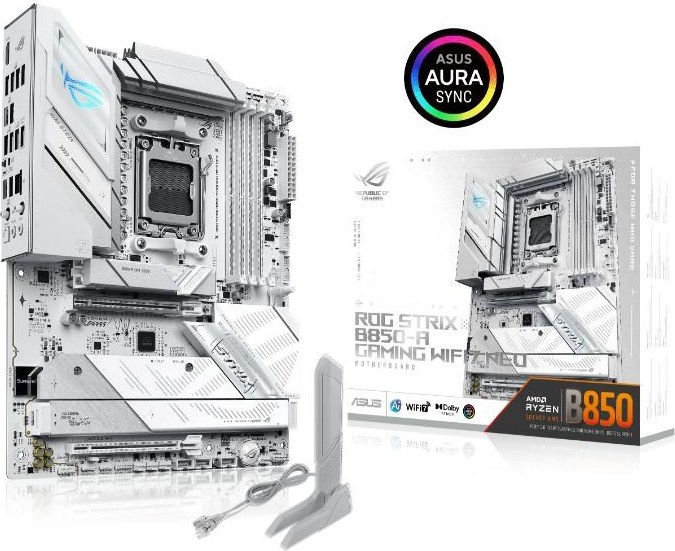 ASUS MB Sc AM5 ROG STRIX B850-A GAMING WIFI7 NEO, AMD B850, 4xDDR5, 1xHDMI