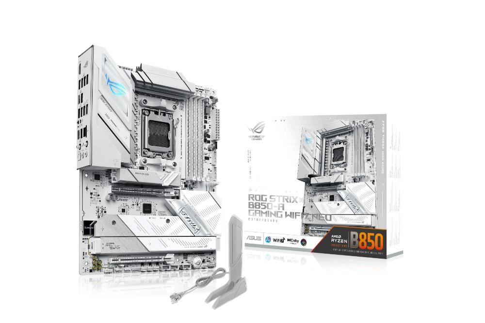ASUS MB Sc AM5 ROG STRIX B850-A GAMING WIFI7 NEO, AMD B850, 4xDDR5, 1xHDMI