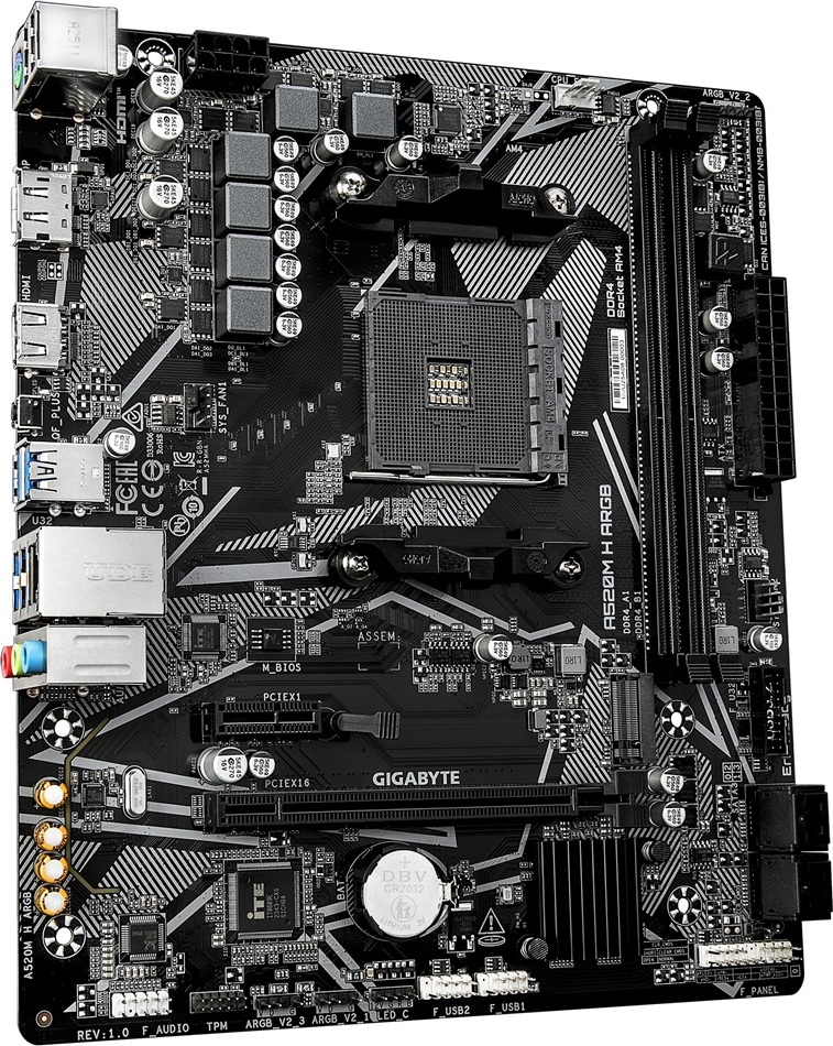 GIGABYTE A520M H ARGB/AM4/mATX