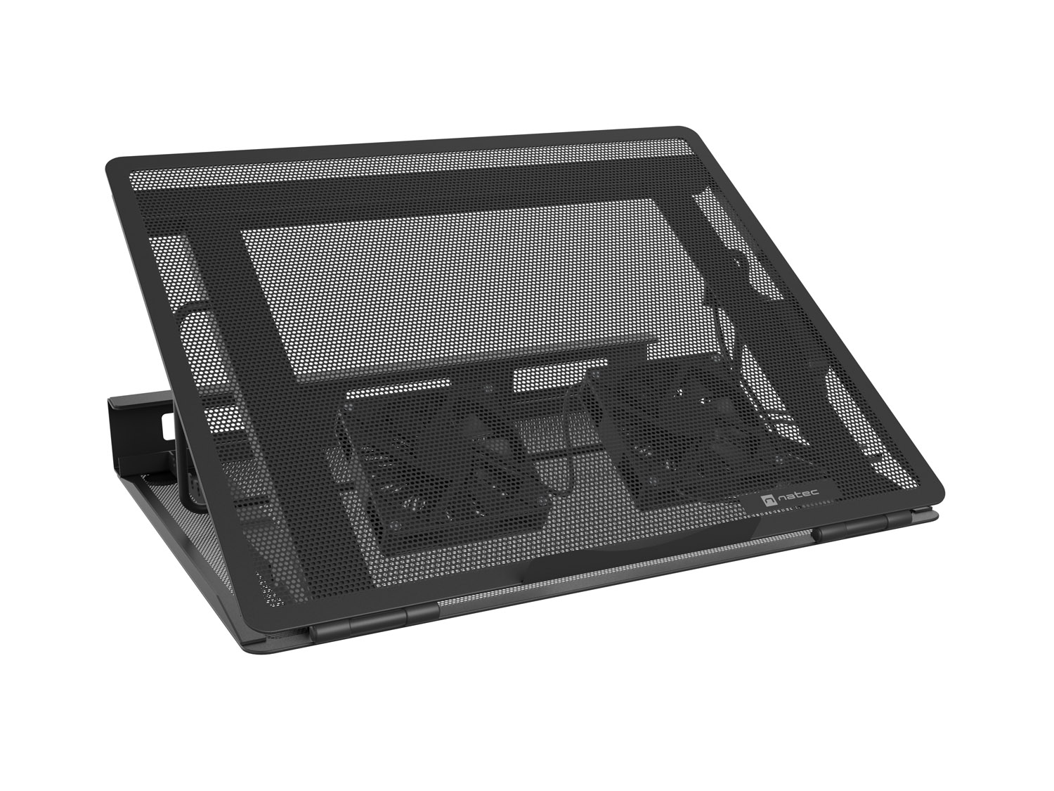 Stojan pod notebook Natec TERN 2 PLUS, 12,1-17,3", 2 ventilátory