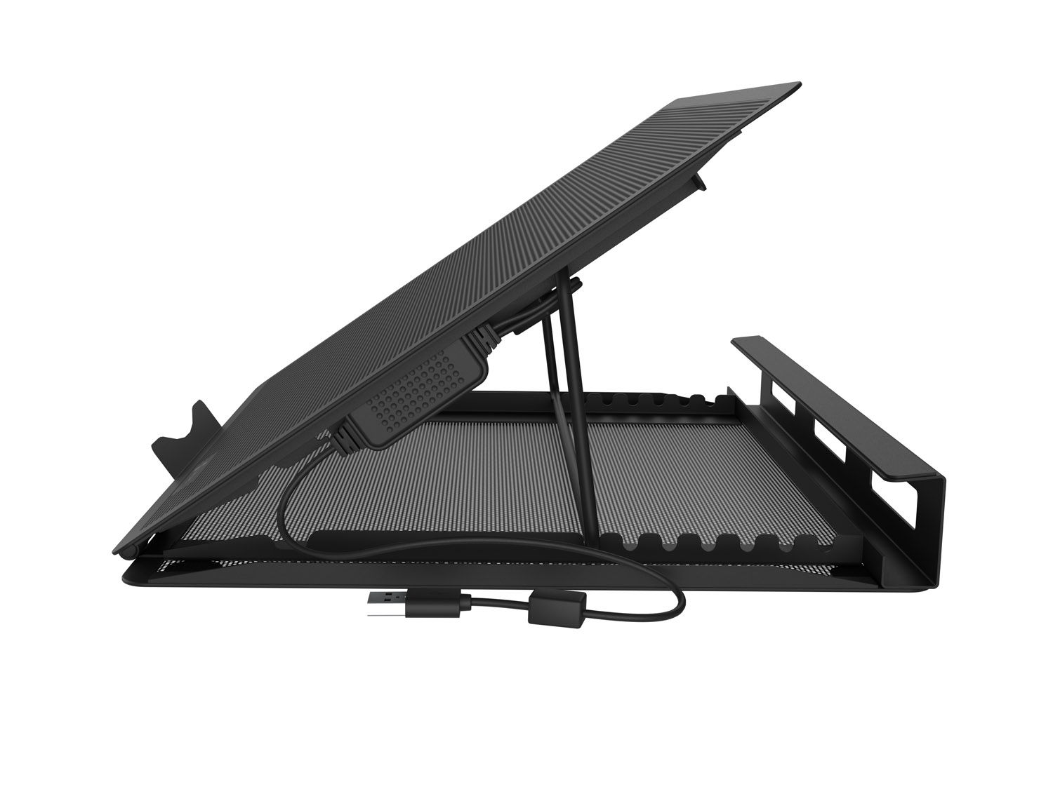 Stojan pod notebook Natec TERN 2 PLUS, 12,1-17,3", 2 ventilátory