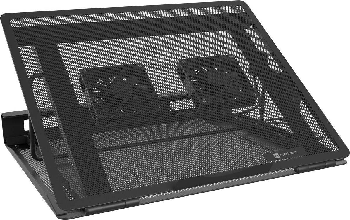 Stojan pod notebook Natec TERN 2 PLUS, 12,1-17,3", 2 ventilátory
