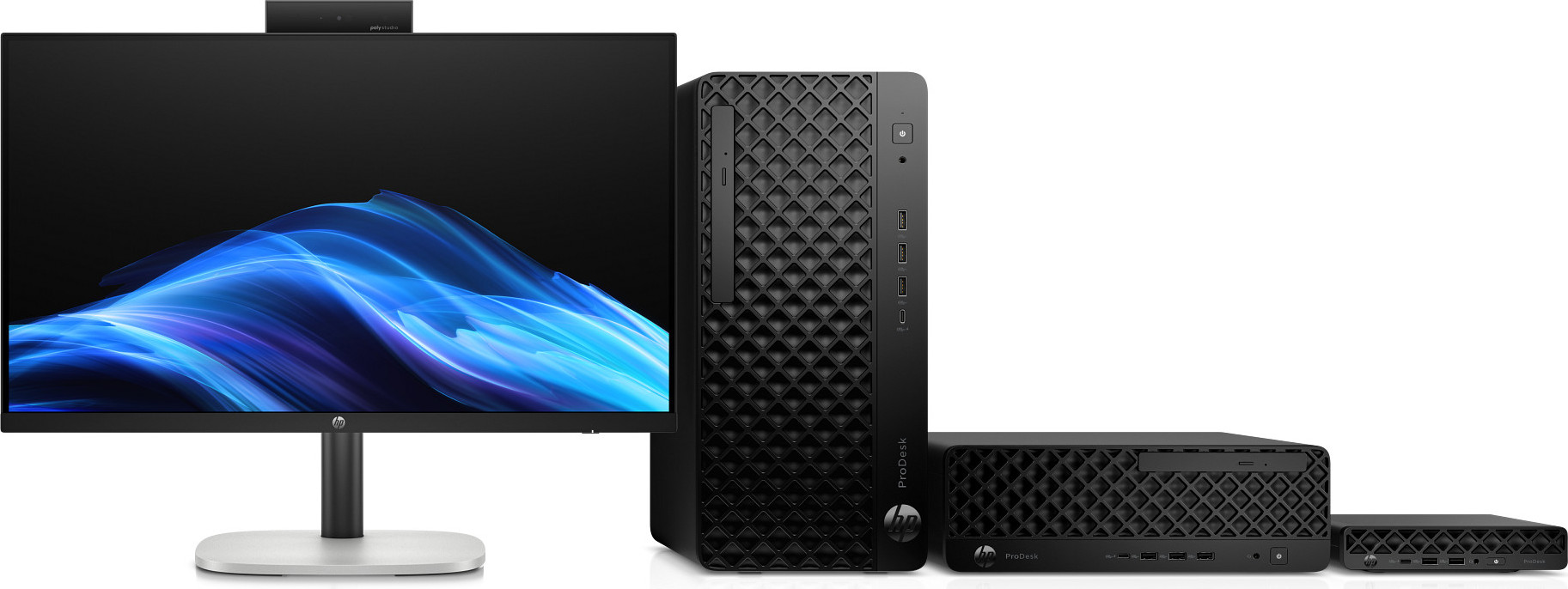 HP Inc. HP PC ProDesk 4 Tower G1i AI, Ultra 5 225, 1x16GB, 512GB, Intel UHD (Arc) 2Xe LPG,kl. a myš,180W Gold,DP+HDMI,Win11Home
