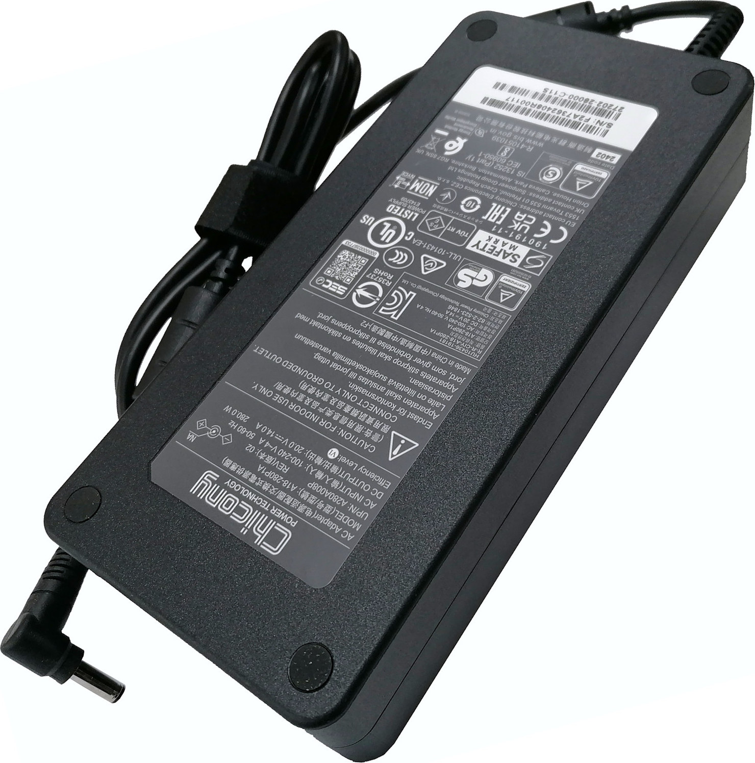 Napájecí adaptér orig. GIGABYTE 280W 20V