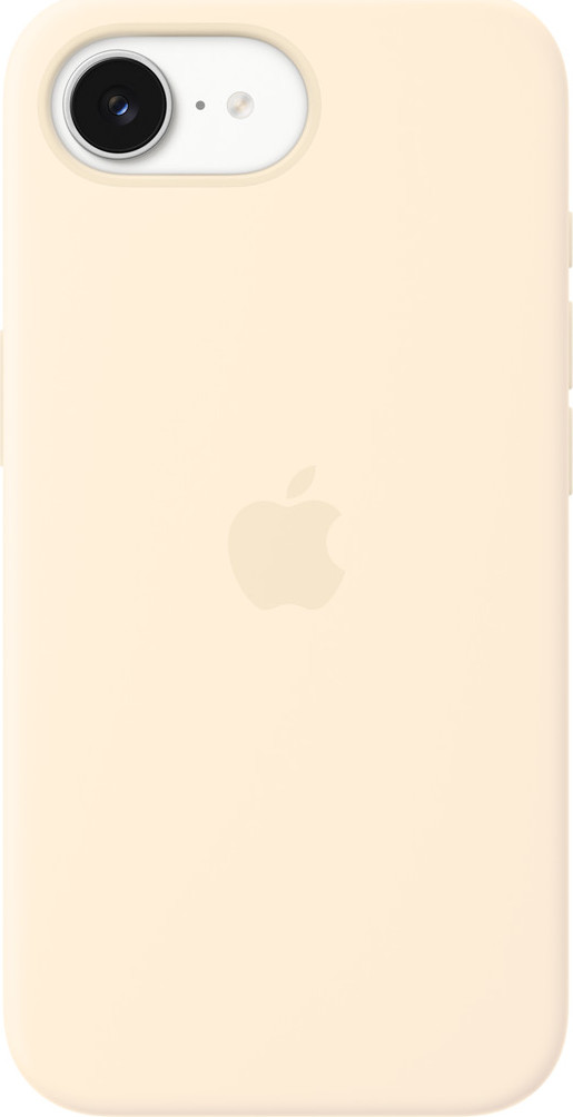Apple iPhone 17e Silicone Case with MagSafe – Vanilla