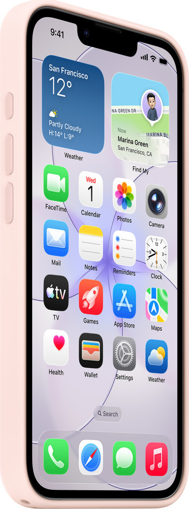 Apple iPhone 17e Silicone Case with MagSafe – Soft Pink