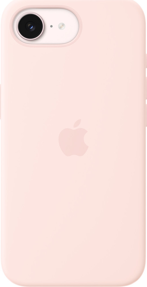Apple iPhone 17e Silicone Case with MagSafe – Soft Pink