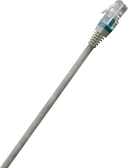 DATACOM Manžetka pro konektor RJ 45 modrá/bílá 10 ks