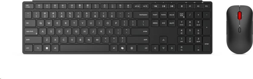 LENOVO Wireless Multi-Mode Pro Combo Keyboard and Mouse 6000 - Slovak