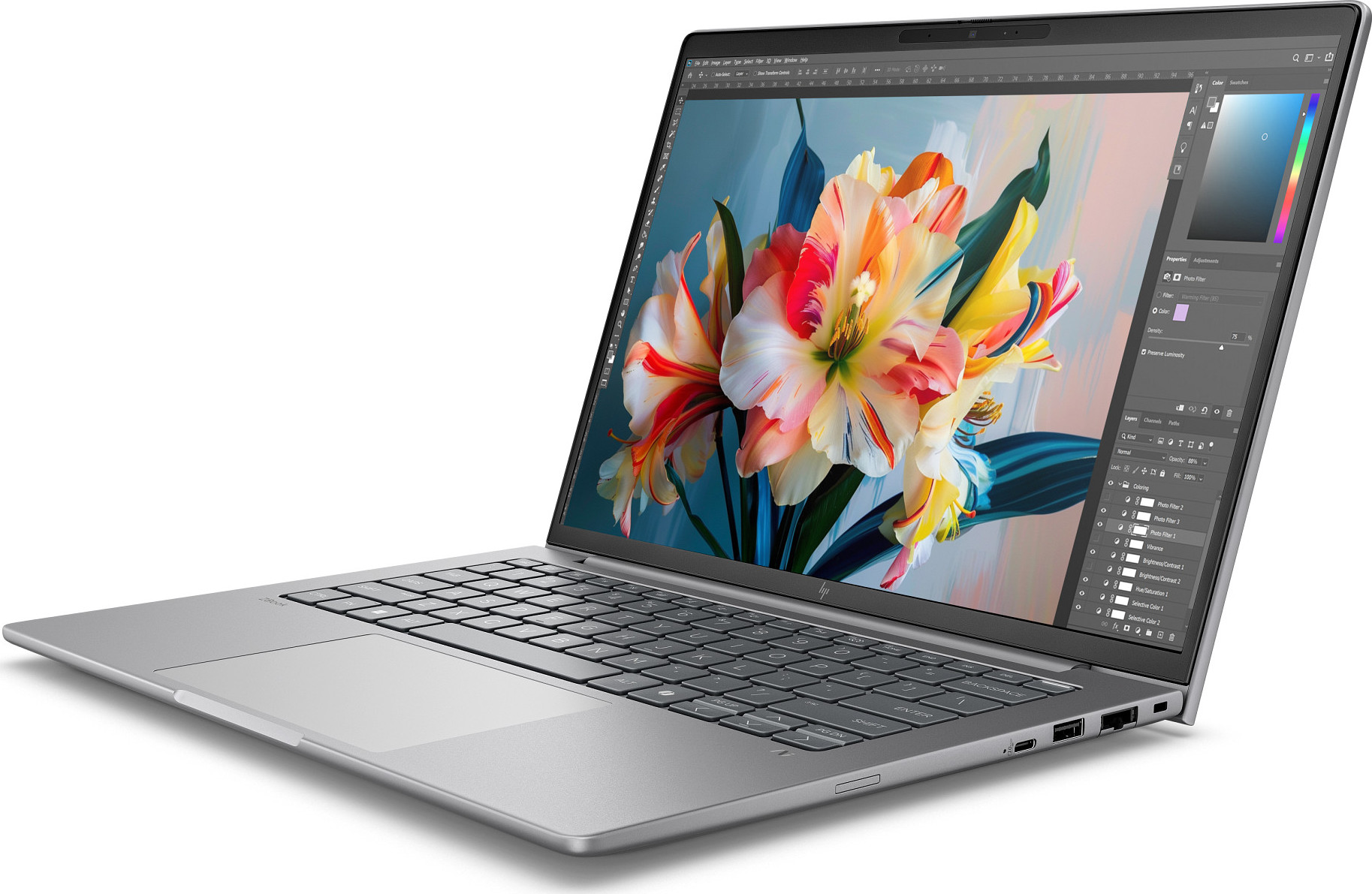 HP Inc. HP NTB ZBook 8 14 G1i Intel Core U7 255H,RTX 500ADA/4GB,1×16GB,1TB,WUXGA 400,Wi-Fi 7+BT 5.4, FPS,Win11Pro,3y onsite