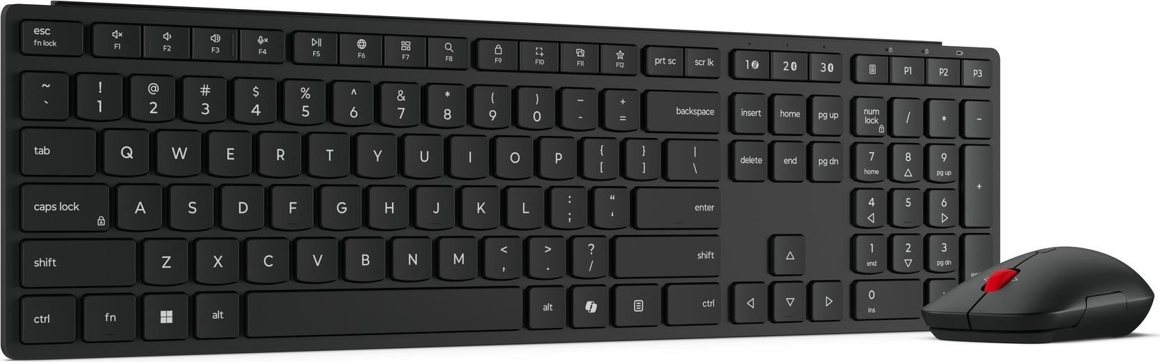 LENOVO klávesnice a myš bezdrátová Multi-Mode Pro Combo Keyboard and Mouse 6000 - CZ/SK
