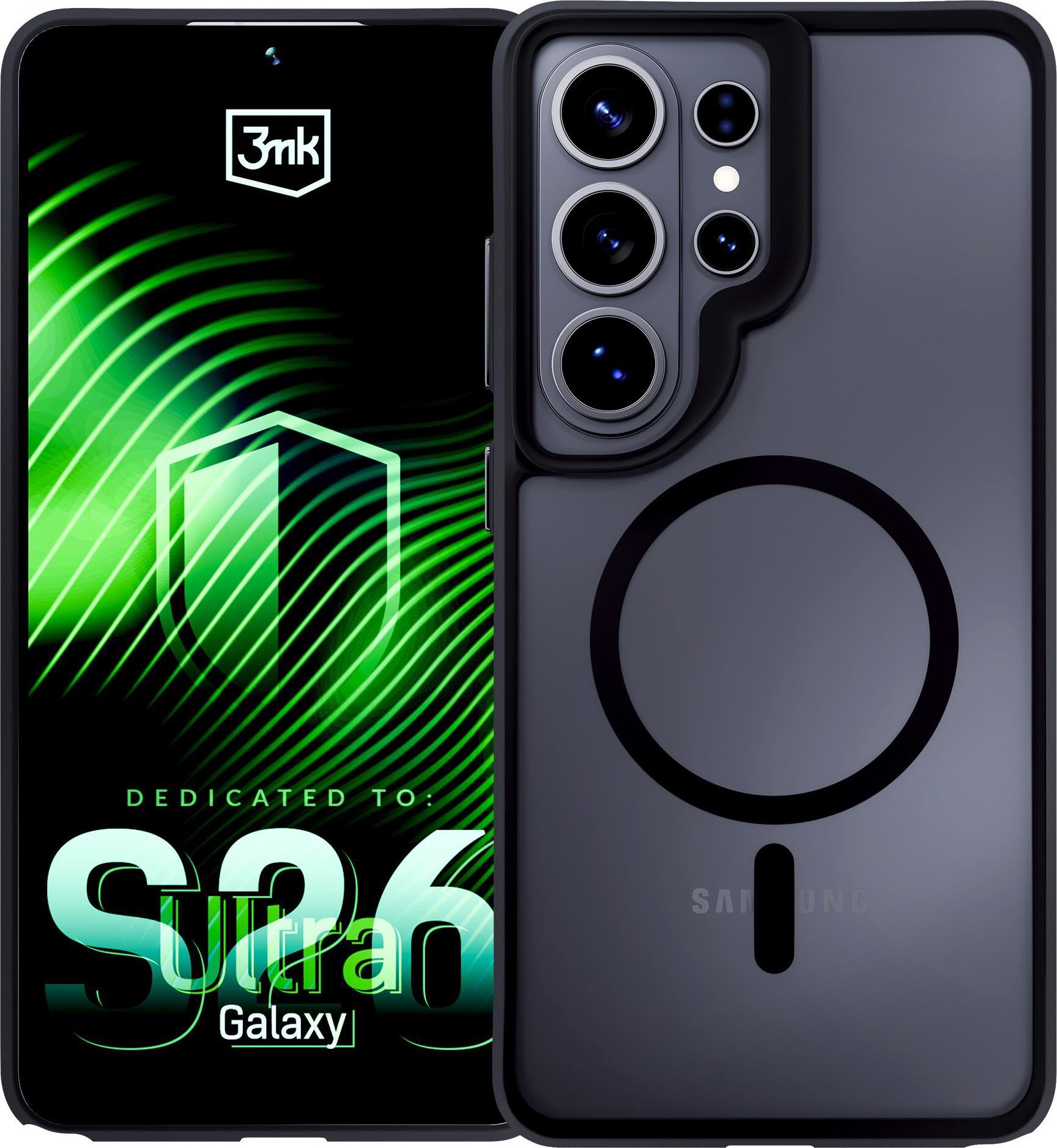 3mk ochranný kryt Satin Armor MagCase pro Samsung Galaxy S26 Ultra