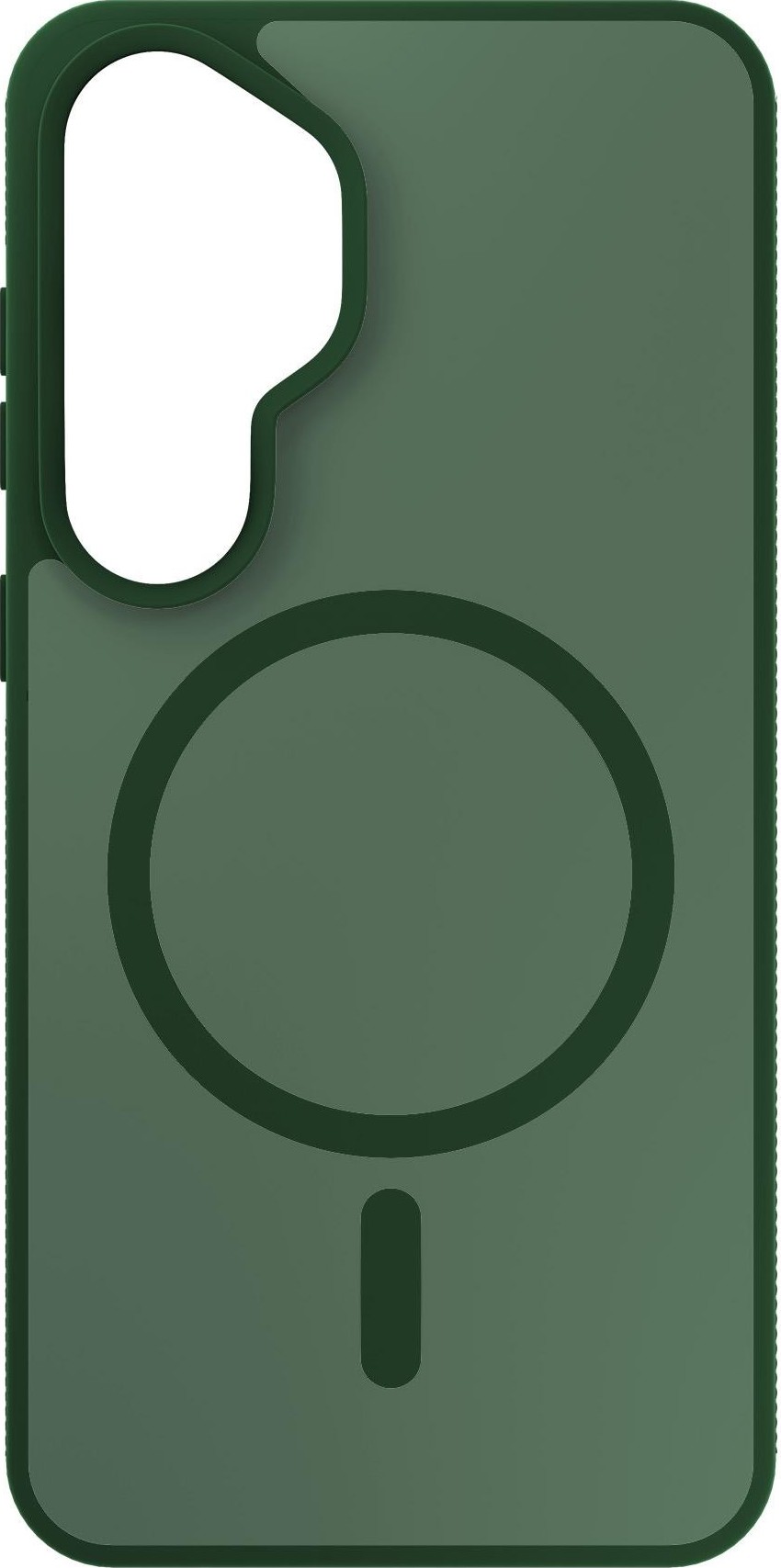3mk ochranný kryt Smoke MagCase Green pro Samsung Galaxy S26