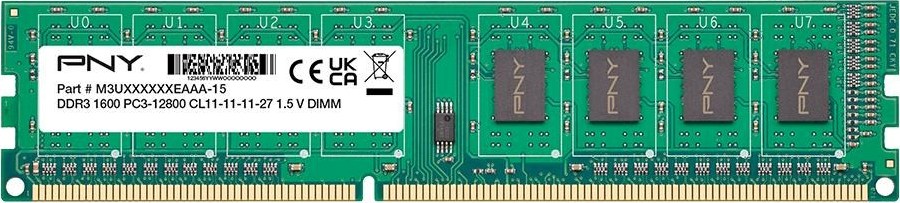 PNY DIMM DDR3 8GB 1600MHz CL11