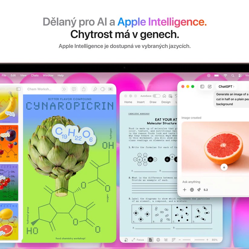 Apple MacBook Neo 13'' A18 Pro chip with 6-core CPU and 5-core GPU, 8GB, 512GB SSD, Touch ID - Indigo