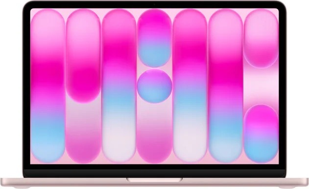 Apple MacBook Neo 13'' A18 Pro chip with 6-core CPU and 5-core GPU, 8GB, 512GB SSD, Touch ID - Blush