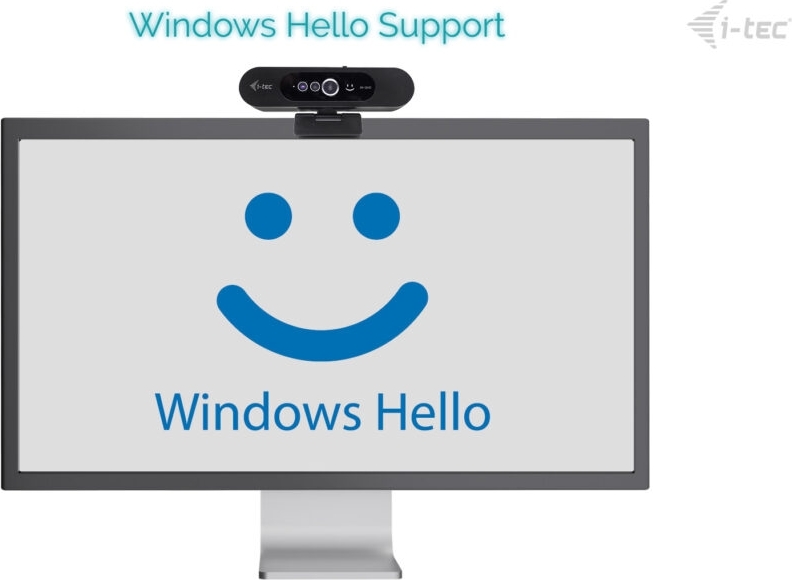 i-tec SOLOMON WH200 2K Webcam with Windows Hello