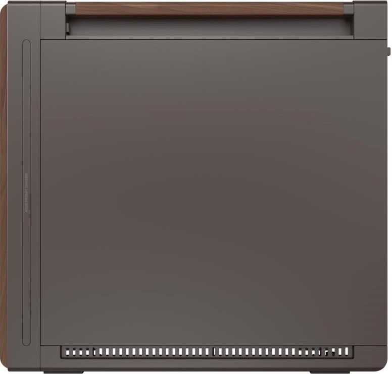 ASUS case PROART PA602 WALNUT WOOD RETRO TG, Mid Tower, průhledná bočnice, hnědá