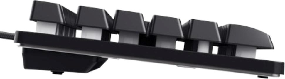 TRUST Klávesnice GXT 833 Thado, Membránová, USB, RGB, černá