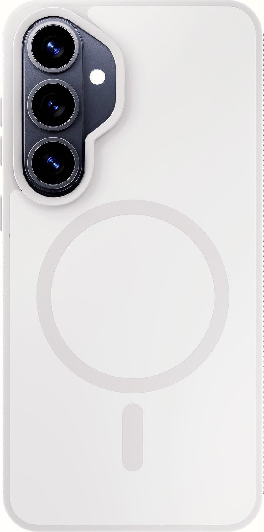 3mk ochranný kryt Smoke MagCase White pro Samsung Galaxy S26