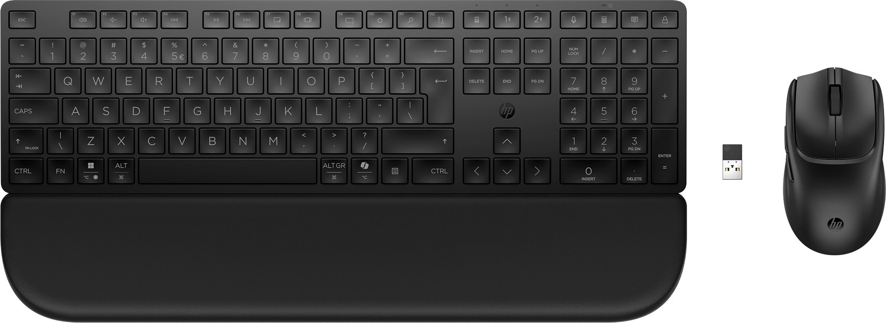 HP Inc. 580C Multi-Device Mouse Keyboard Palm Rest