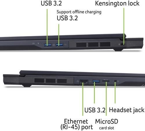 ACER NTB Predator Helios Neo 18 AI (PHN18-72-97RV),Ultra 9 275HX,18"WQXGA,32GB,1TB SSD,RTX 5060,Linux,Black